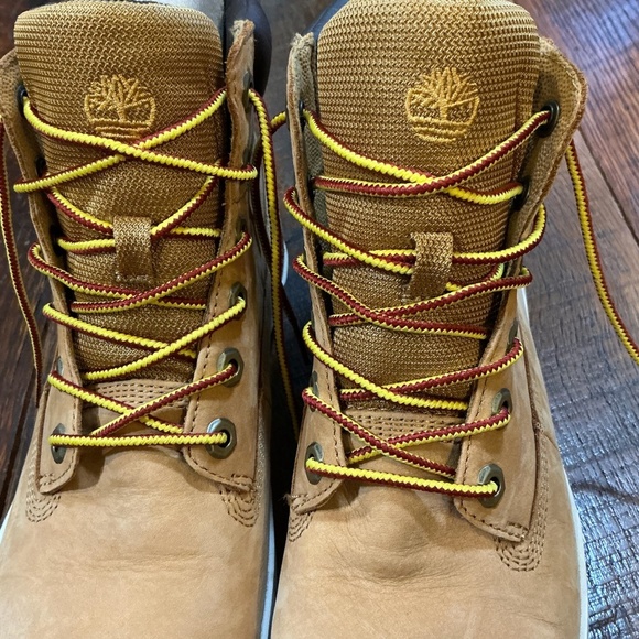 Timberland Women’s A24J5 6” Lace-Up Waterproof Boots Wheat Nubuck Size 8.5 - Picture 4 of 12